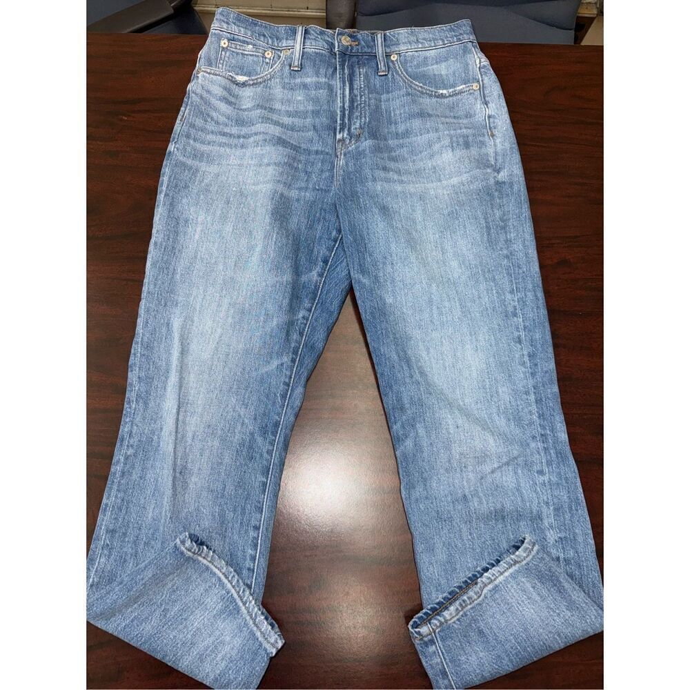 Madewell The Perfect Vintage Jeans With Heart Patch Size 30